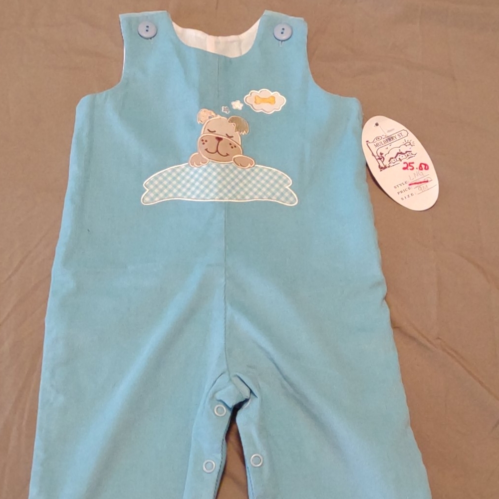 Baby boy overalls 9 months